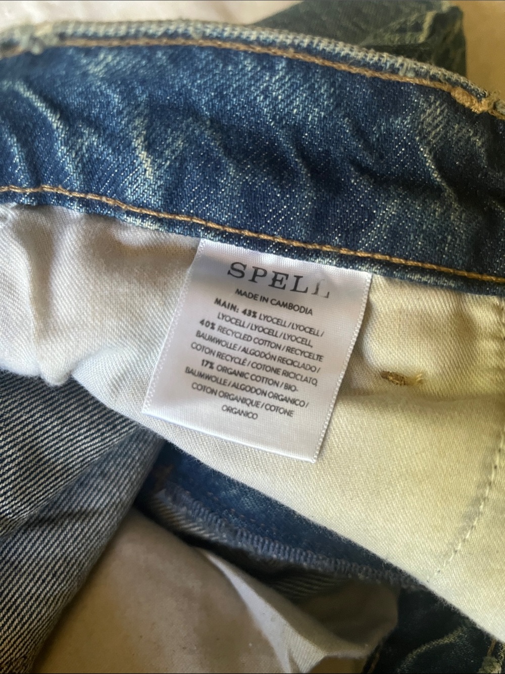 Spell 🦋 Road Trip Flare Jeans sz S NWOT - Picture 10 of 12